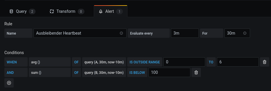 Beispiel Alarm mit Tageszeit